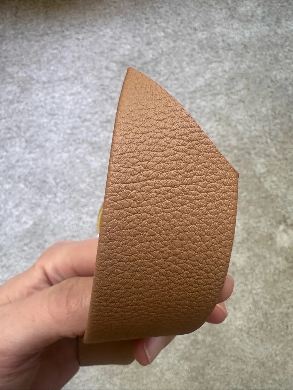 B-Low the Belt Tan Wrap Belt